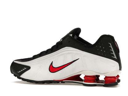 Nike Shox R4 Platinum Tint University Red Black