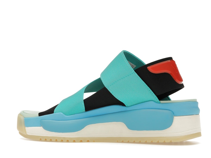 adidas Y-3 Hokori Sandal Black Mint Cyan