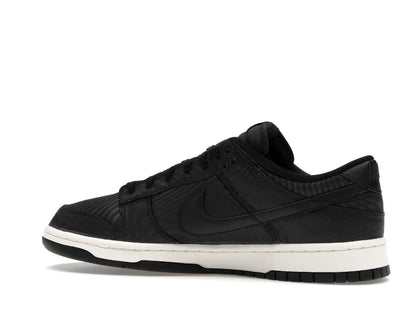 Nike Dunk Low Black Canvas