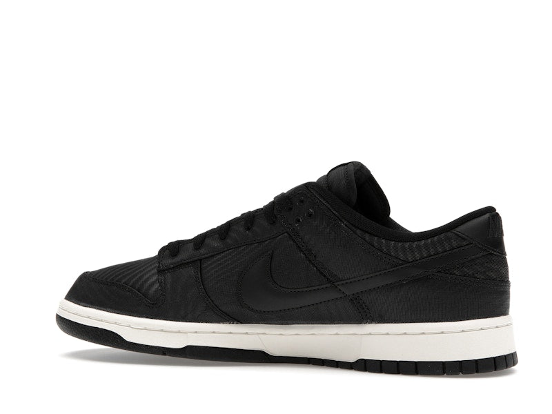 Nike Dunk Low Black Canvas