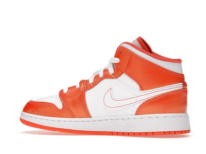 Jordan 1 Mid Metallic Orange (GS)