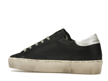Golden Goose Hi-Star Black Silver (Women's)