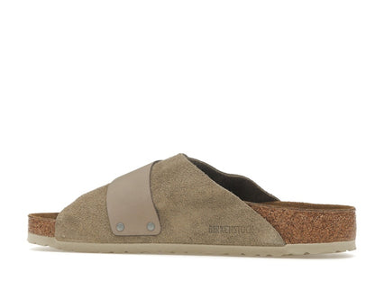 Birkenstock Kyoto Nubuck Suede Taupe