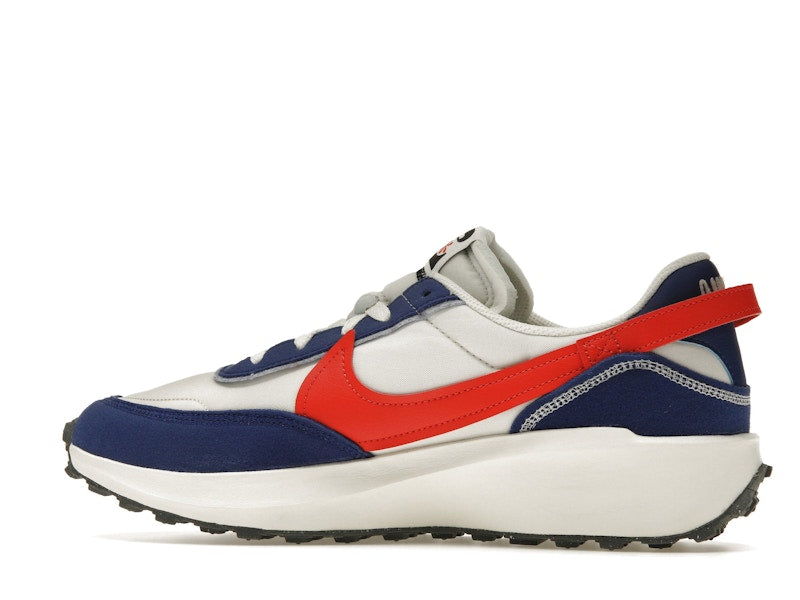 Nike Waffle Debut Swoosh Habanero Red Old Royal