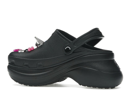 Balenciaga x Crocs Mule Black Multicolor Jibbitz (Women's)