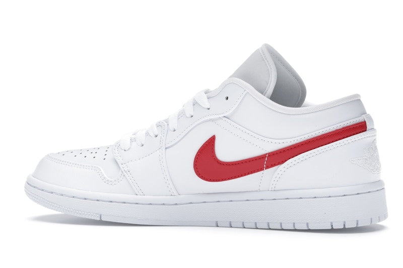 Jordan 1 Low White University Red (Women's)