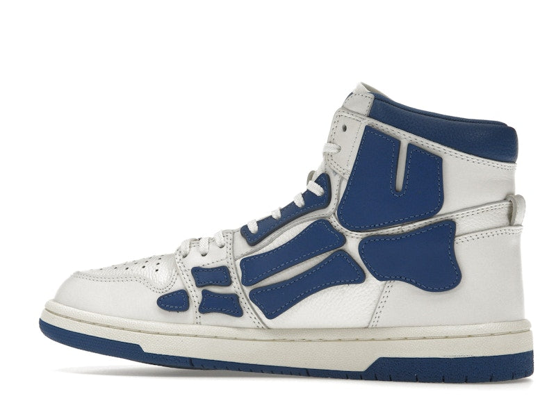 AMIRI Skel Panelled High Top White Blue