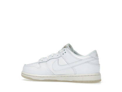 Nike Dunk Low SE Rainbow Lace Swoosh White (PS)