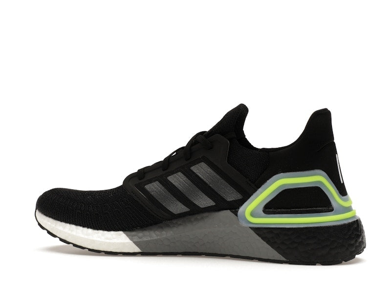 adidas Ultra Boost 20 Core Black Signal Green