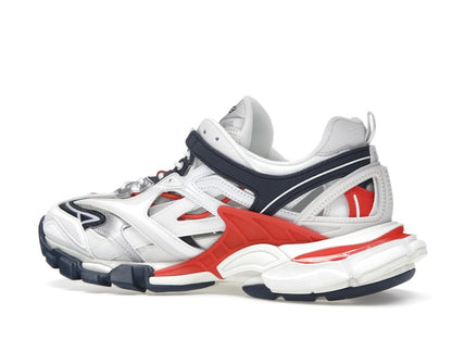 Balenciaga Track.2 White Grey Blue Red