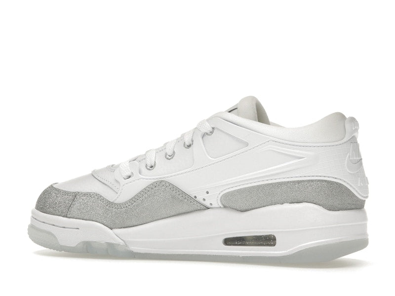 Jordan 4 RM White Metallic Silver (Women's)