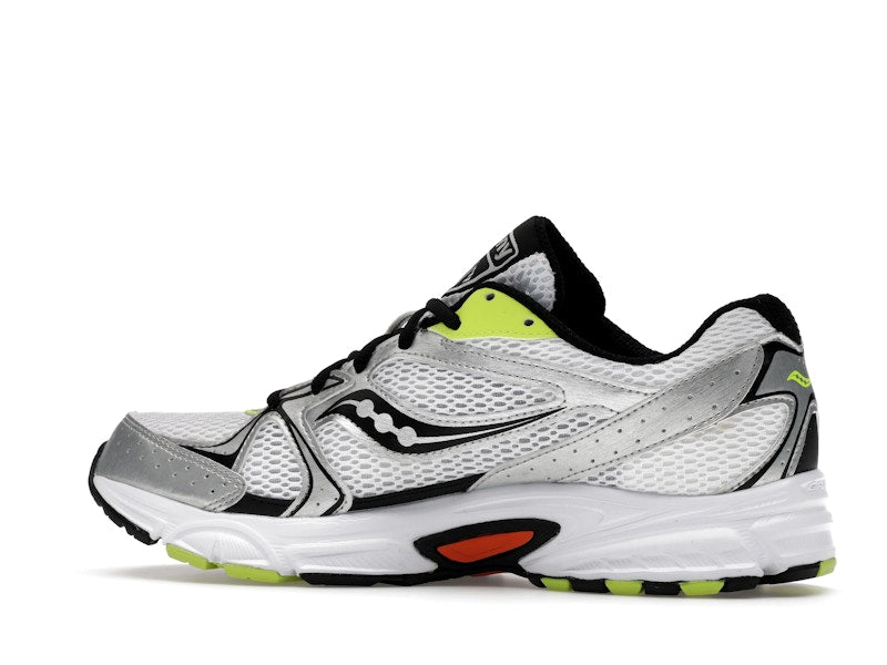 Saucony Grid Ride Millennium White Silver Lime Orange
