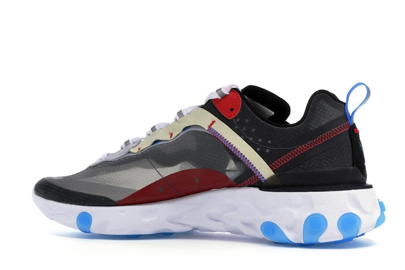 Nike React Element 87 Dark Grey Photo Blue