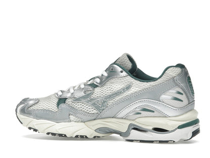 Mizuno Wave Rider 10 White Slate Bistro Green