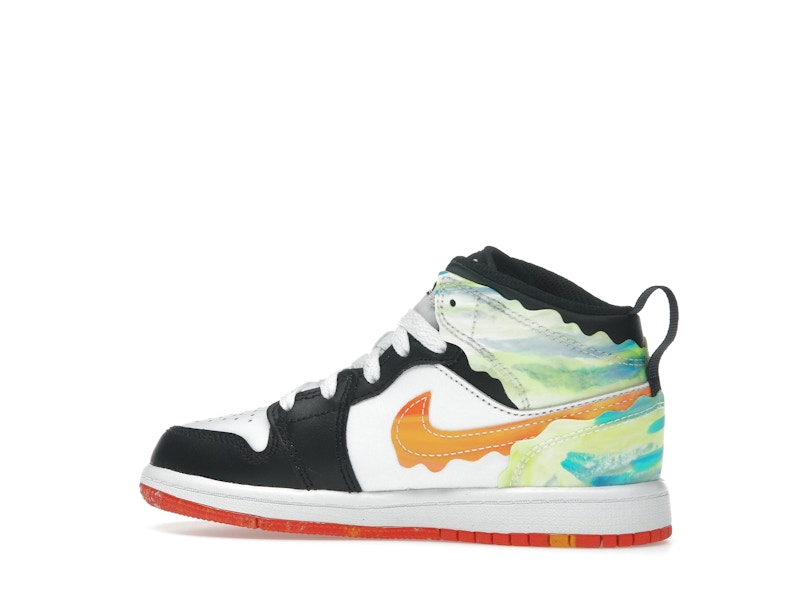 Jordan 1 Mid SE Wavy (PS)