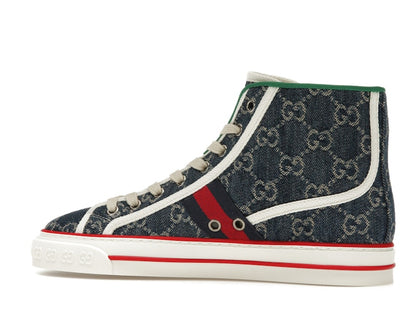 Gucci Tennis 1977 High Top Denim GG Print (Women's)