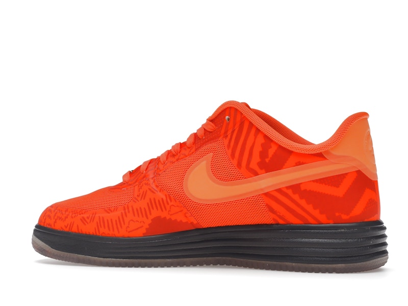 Nike Lunar Force 1 Fuse Bhm Sneaker Orange/Brown