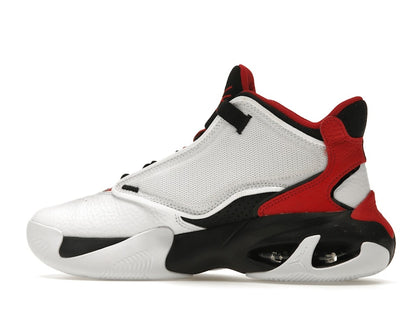 Jordan Max Aura 4 White Black University Red