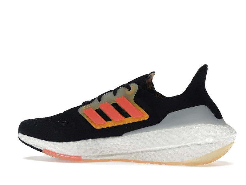 adidas Ultra Boost 22 Black Turbo Flash Orange
