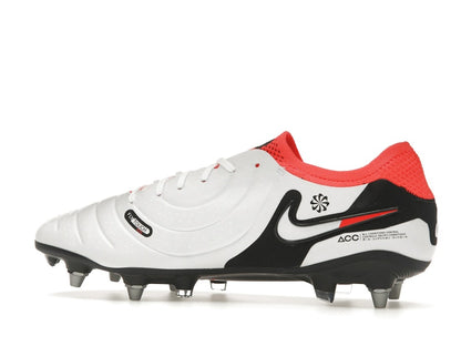 Nike Tiempo Legend 10 Elite SG-Pro White Black Bright Crimson