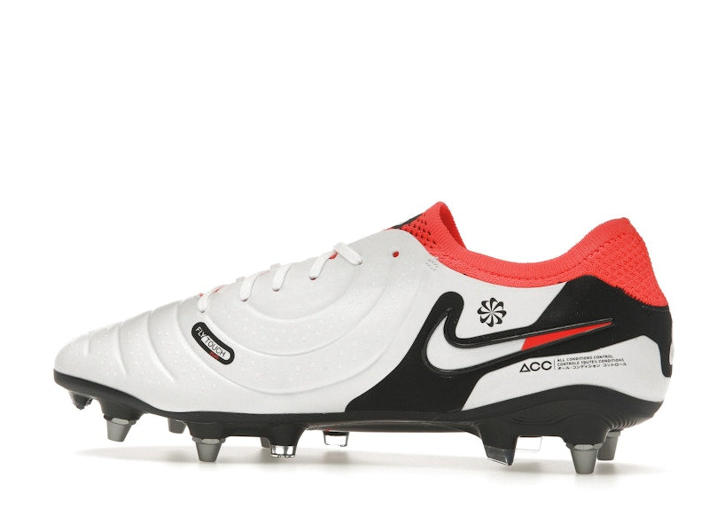 Nike Tiempo Legend 10 Elite SG-Pro White Black Bright Crimson