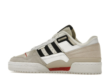 adidas Forum Exhibit Low White Vivid Red