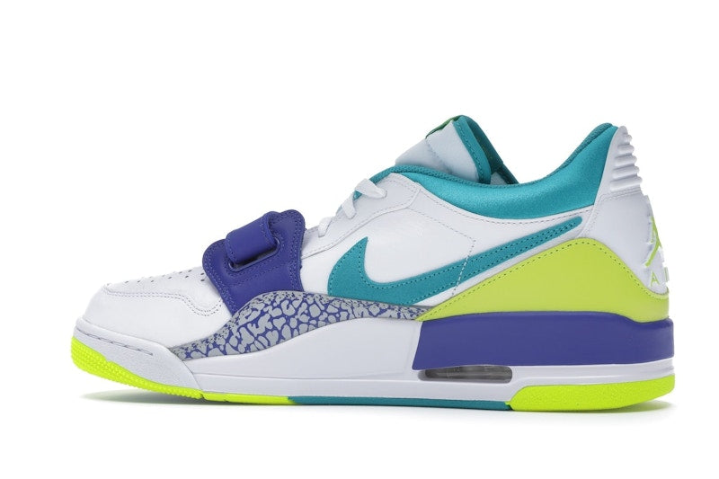 Jordan Legacy 312 Low Ultramarine Neon Yellow Aquamarine