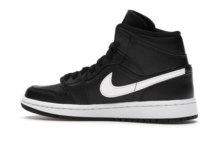 Jordan 1 Mid Black White (Women's)