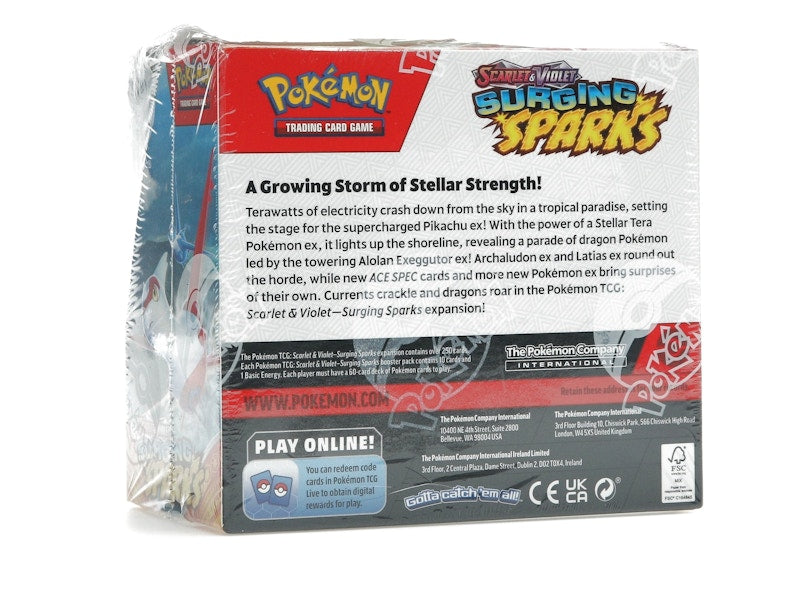 Pokémon Scarlet & Violet Surging Sparks Booster Display Box