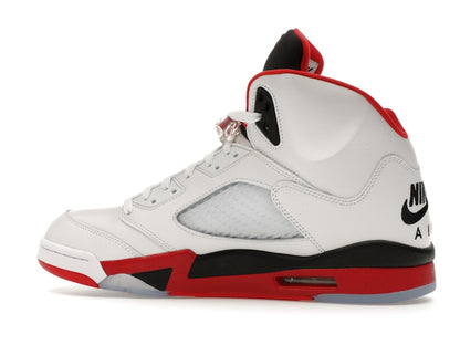 Jordan 5 Retro Fire Red Black Tongue (2025)