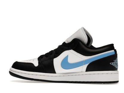 Jordan 1 Low Black University Blue White (Women's)
