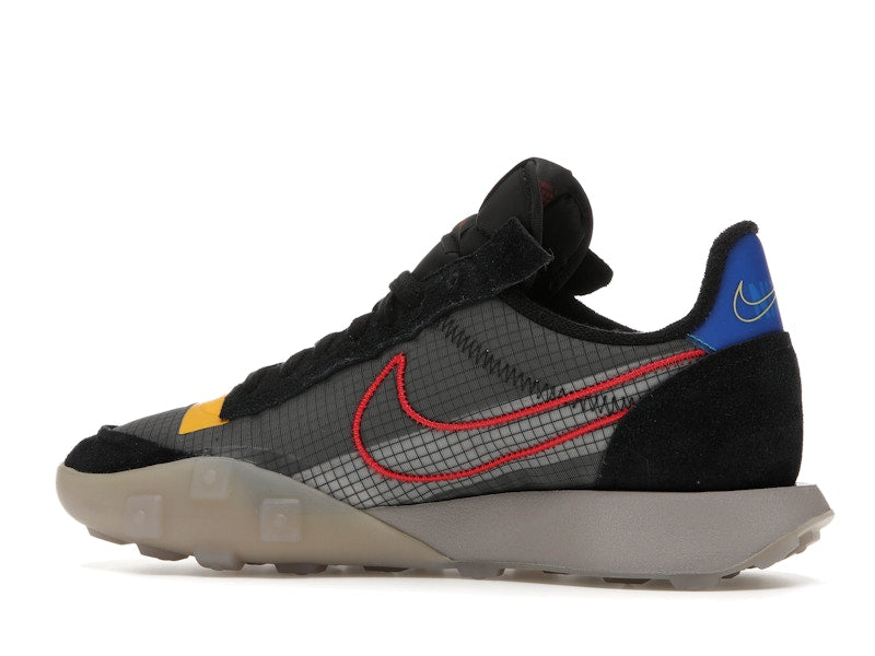 Nike Waffle Racer 2X Black Solar Flare University Red (Women's)