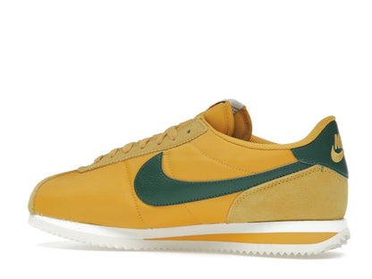 Nike Cortez Textile Yellow Ochre Gorge Green (Women's)
