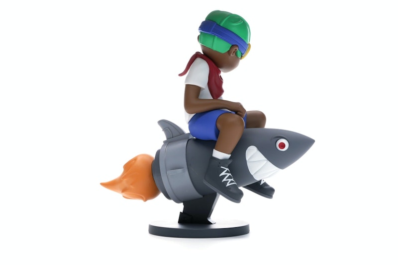Hebru Brantley x Billionaire Boys Club x Bait Beyond The Beyond Fly Boy Figure 9 Inches White/Multi