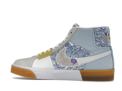 Nike SB Zoom Blazer Mid Premium Floral Paisley Boarder Blue