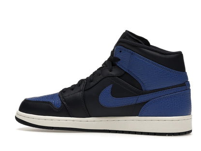 Jordan 1 Mid Obsidian Game Royal
