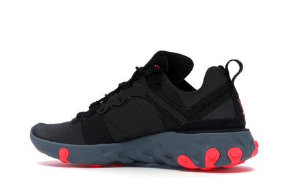 Nike React Element 55 Black Solar Red