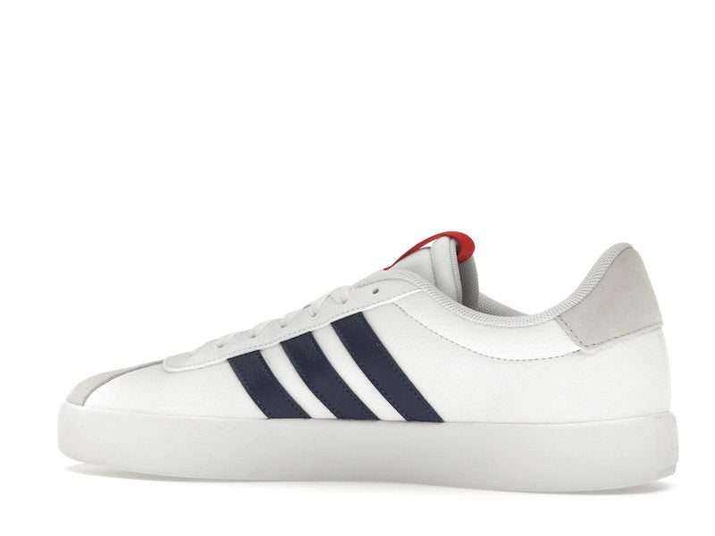 adidas Vl Court 3.0 Cloud White Dark Blue Better Scarlet