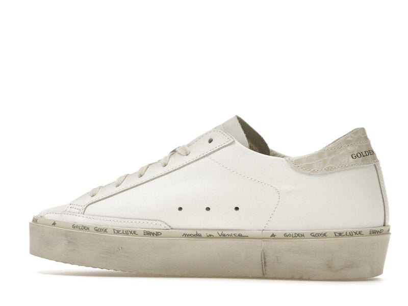 Golden Goose Hi Star White Black Star (Women's)