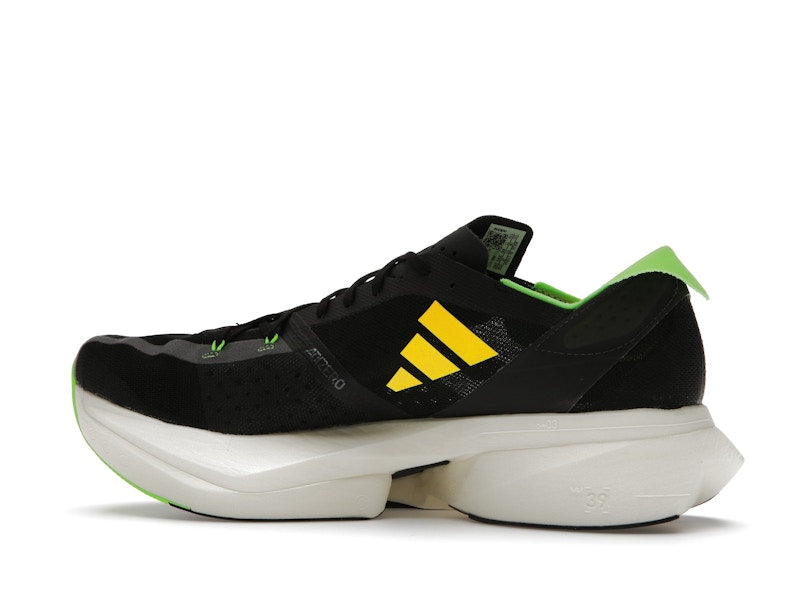 adidas Adios Pro 3 Black Beam Yellow Solar Green