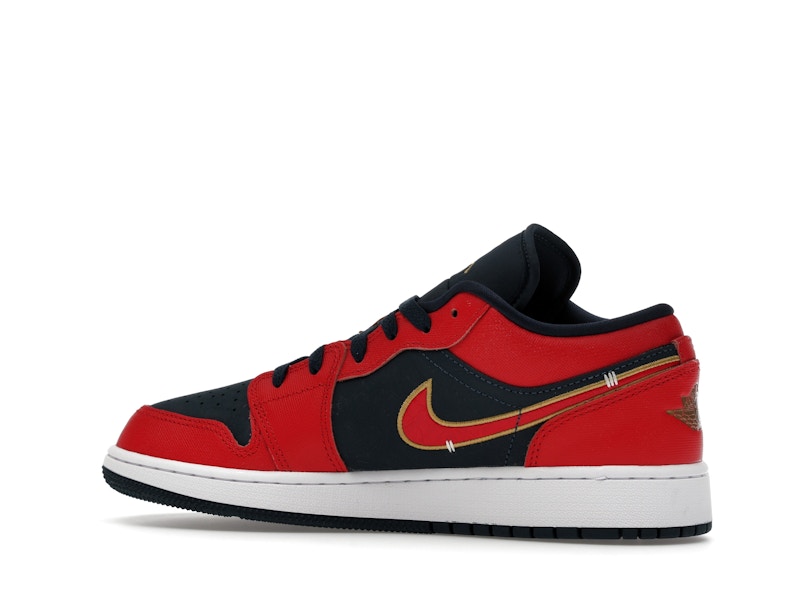 Jordan 1 Low Armory Navy Sport Red (GS)