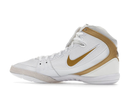 Nike Freek White Wolf Grey Metallic Gold