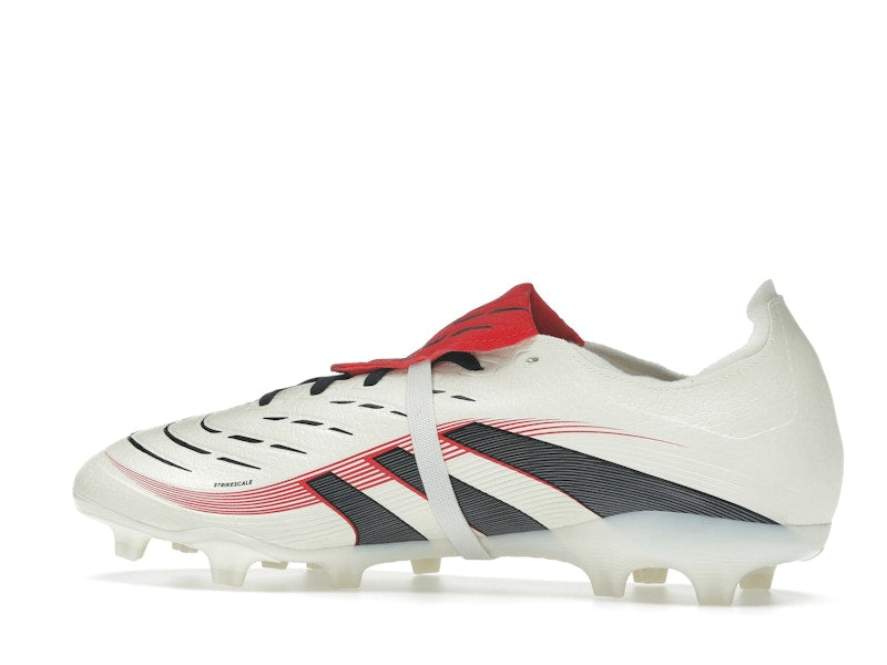 adidas Predator League Fold-Over Tongue FG/MG Off White Core Black Pure Ruby