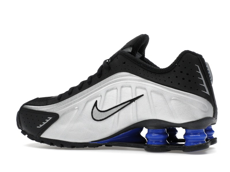Nike Shox R4 Metallic Silver Black Racer Blue (Women's)