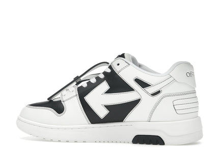 OFF-WHITE Out Of Office OOO Low Tops Black White