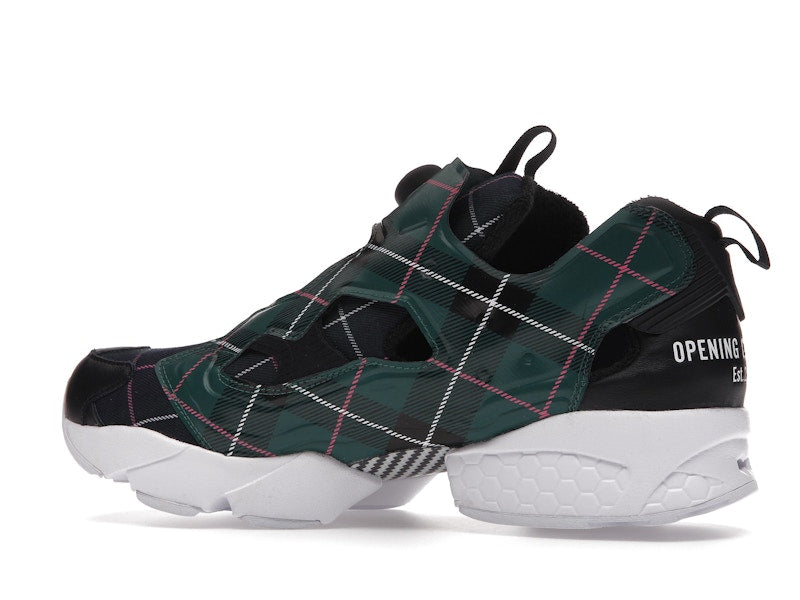 Reebok Instapump Fury Opening Ceremony Plaid Green