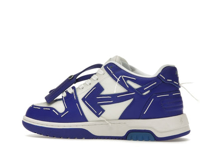 OFF-WHITE Out Of Office Sartorial Stitching White Dark Blue (Women's)