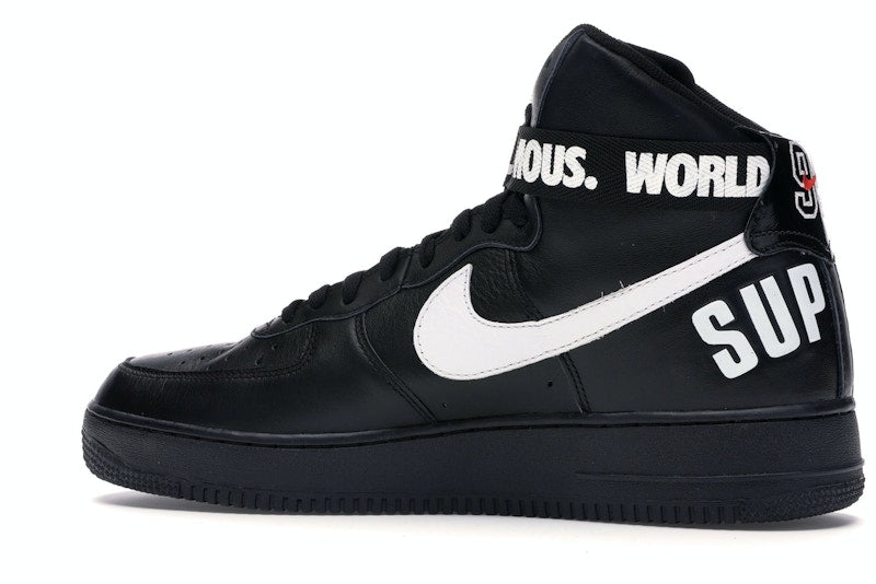 Nike Air Force 1 High Supreme World Famous Black