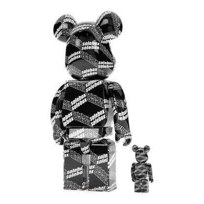 Bearbrick x Solebox Pattern 100% & 400% Set