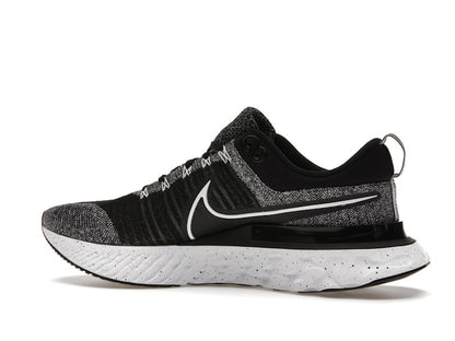 Nike React Infinity Run Flyknit 2 White Black